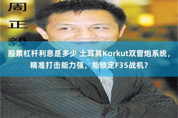 股票杠杆利息是多少 土耳其Korkut双管炮系统，精准打击能力强，能锁定F35战机？