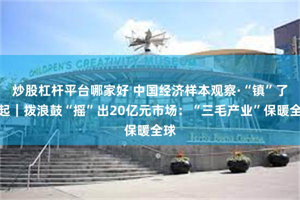 炒股杠杆平台哪家好 中国经济样本观察·“镇”了不起｜拨浪鼓“摇”出20亿元市场：“三毛产业”保暖全球