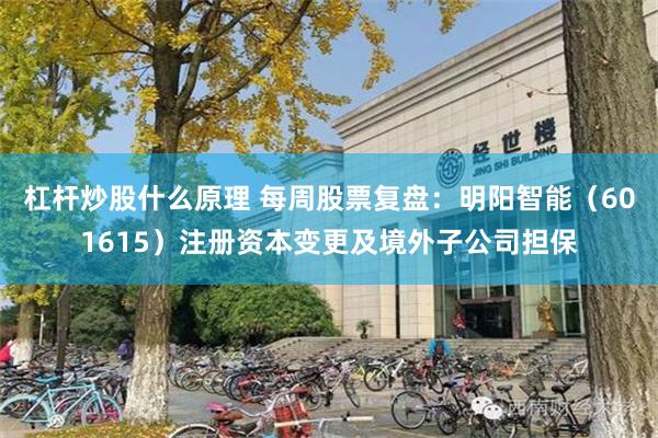 杠杆炒股什么原理 每周股票复盘：明阳智能（601615）注册资本变更及境外子公司