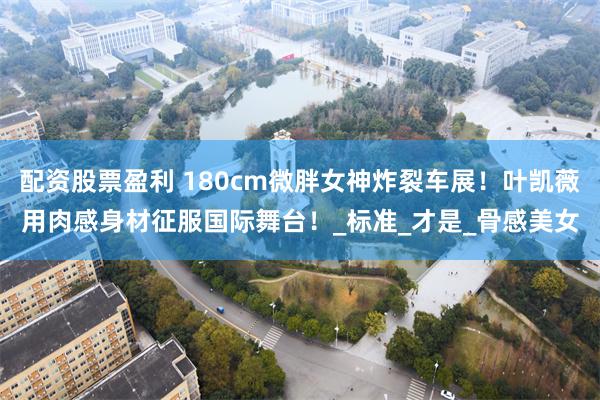 配资股票盈利 180cm微胖女神炸裂车展！叶凯薇用肉感身材征服国际舞台！_标准_